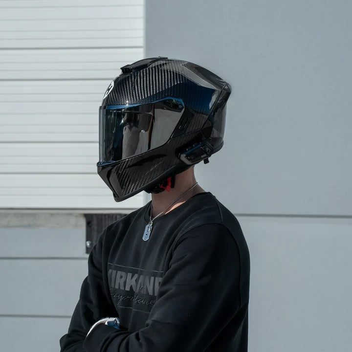 Load image into Gallery viewer, D.O.T. & ECE Daytona Viper- Grey Carbon Fiber