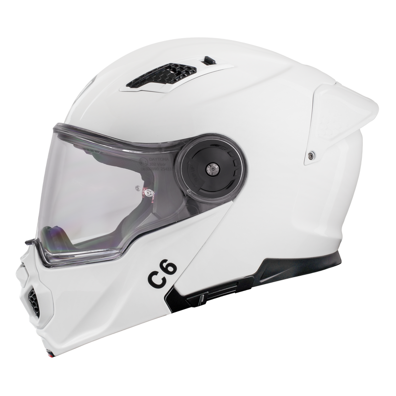 Load image into Gallery viewer, D.O.T. & ECE Daytona C6- Hi-Gloss White