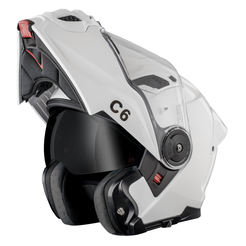 Load image into Gallery viewer, D.O.T. & ECE Daytona C6- Hi-Gloss White