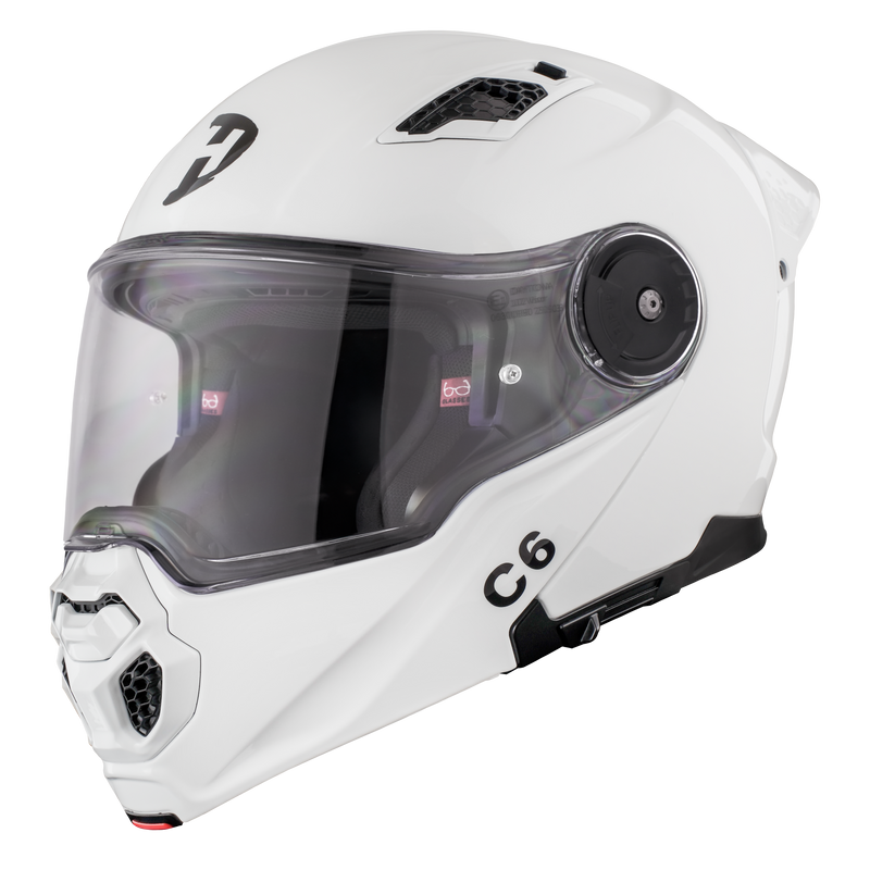 Load image into Gallery viewer, D.O.T. & ECE Daytona C6- Hi-Gloss White