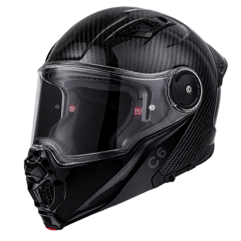 Load image into Gallery viewer, D.O.T. & ECE Daytona C6- Grey Carbon Fiber