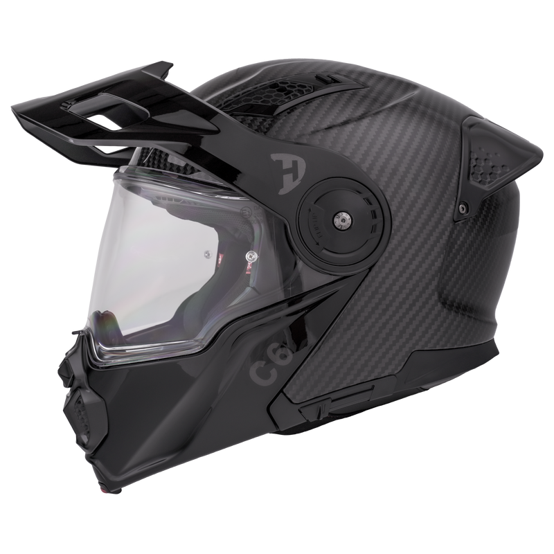 Load image into Gallery viewer, D.O.T. & ECE Daytona C6- Grey Carbon Fiber