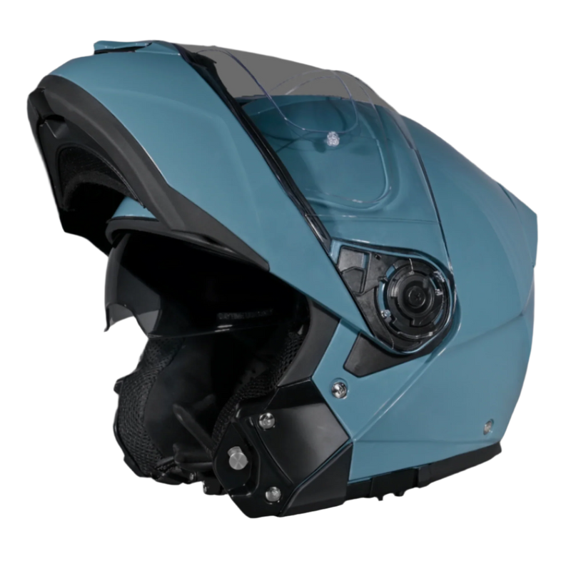 Load image into Gallery viewer, Daytona Glide Modular Motorcycle Helmet - DOT & ECE Approved, Bluetooth Ready, Dual Visor, Men/Women/Youth- Shark Blu