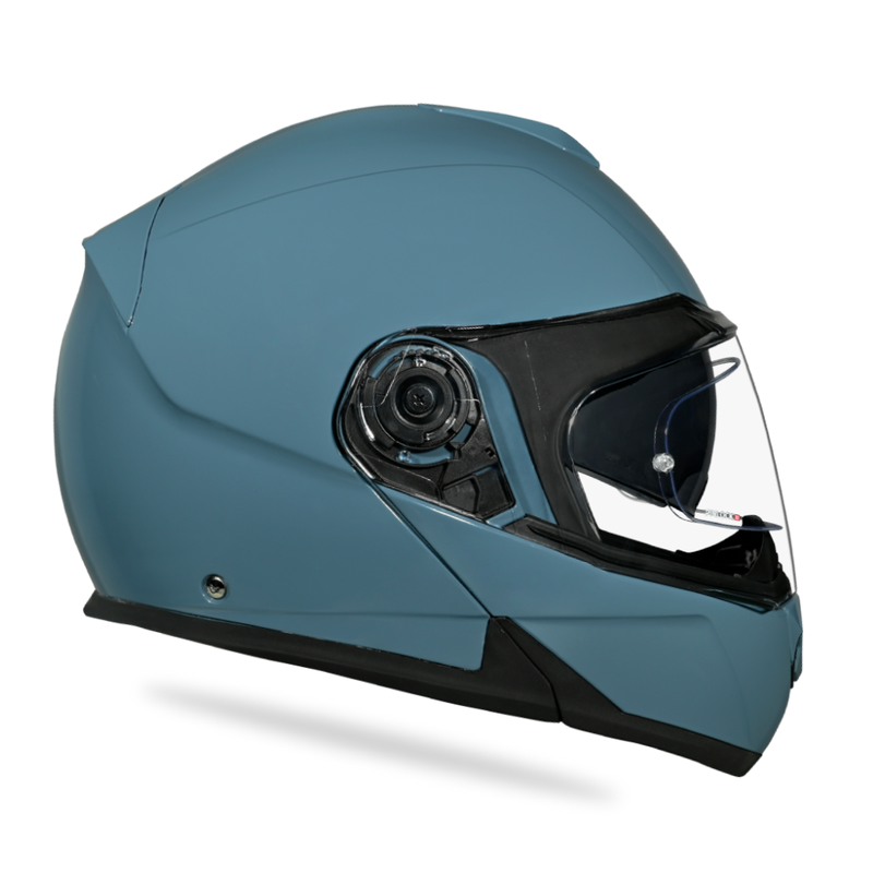 Load image into Gallery viewer, Daytona Glide Modular Motorcycle Helmet - DOT & ECE Approved, Bluetooth Ready, Dual Visor, Men/Women/Youth- Shark Blu