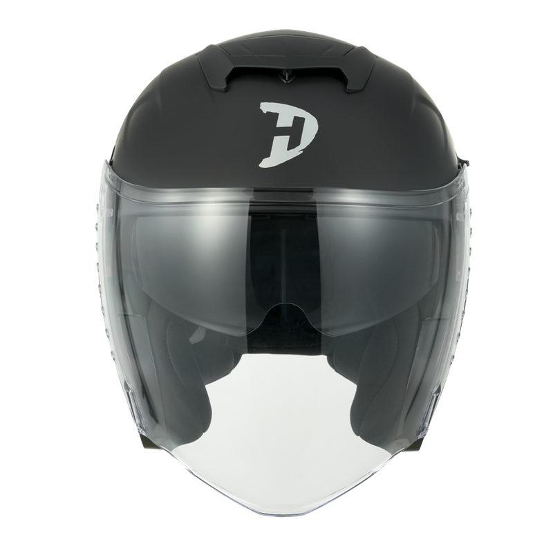 Load image into Gallery viewer, D.O.T. & ECE Daytona Spyder Jet- Dull Black