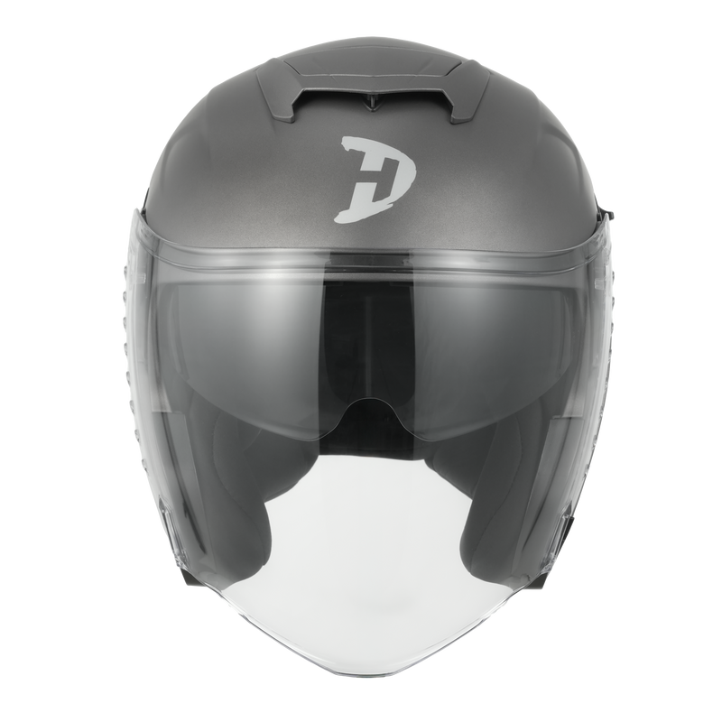 Load image into Gallery viewer, D.O.T. & ECE Daytona Spyder Jet- Gun Metal Grey Dull Metallic