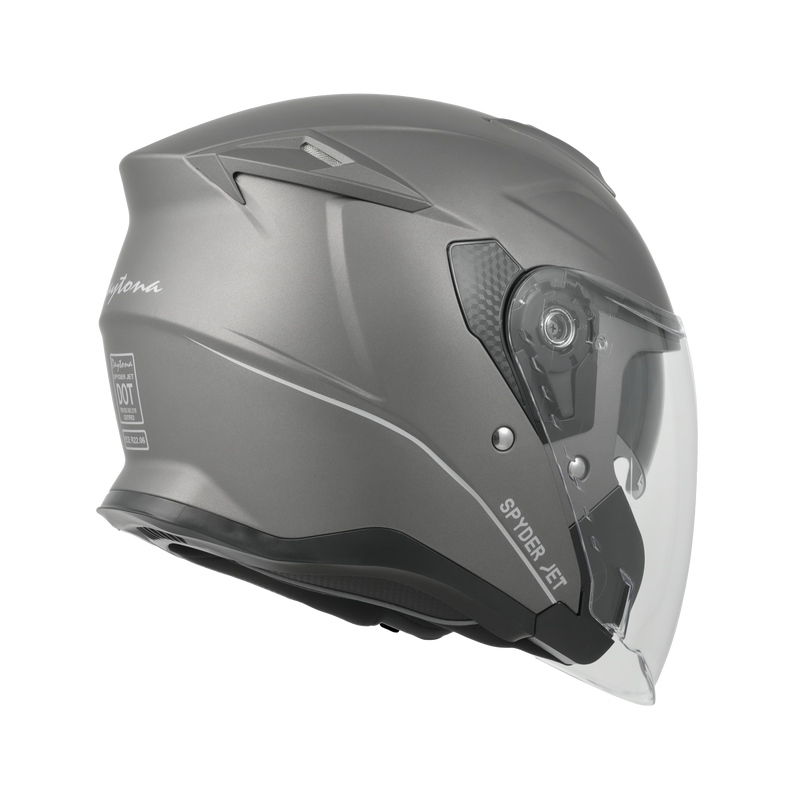 Load image into Gallery viewer, D.O.T. & ECE Daytona Spyder Jet- Gun Metal Grey Dull Metallic