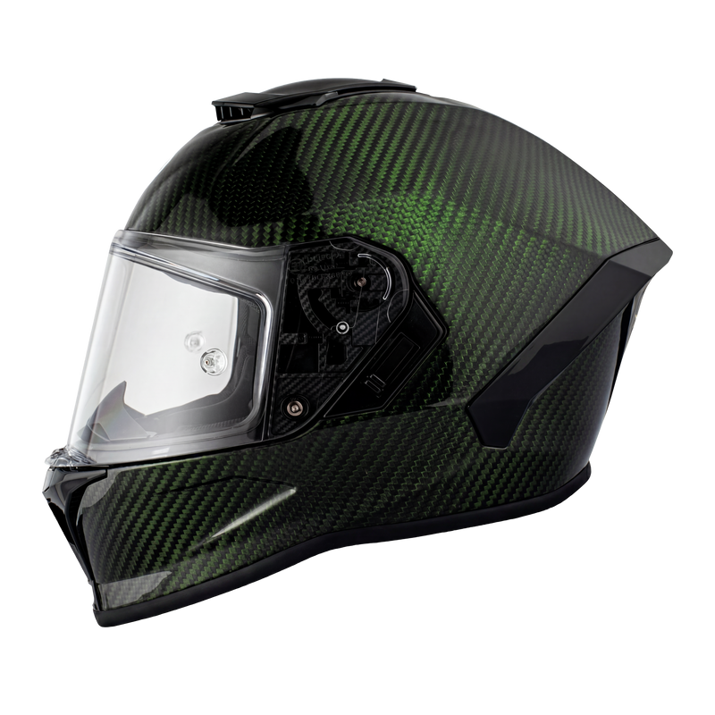 Load image into Gallery viewer, D.O.T. & ECE Daytona Viper- Green Carbon Fiber