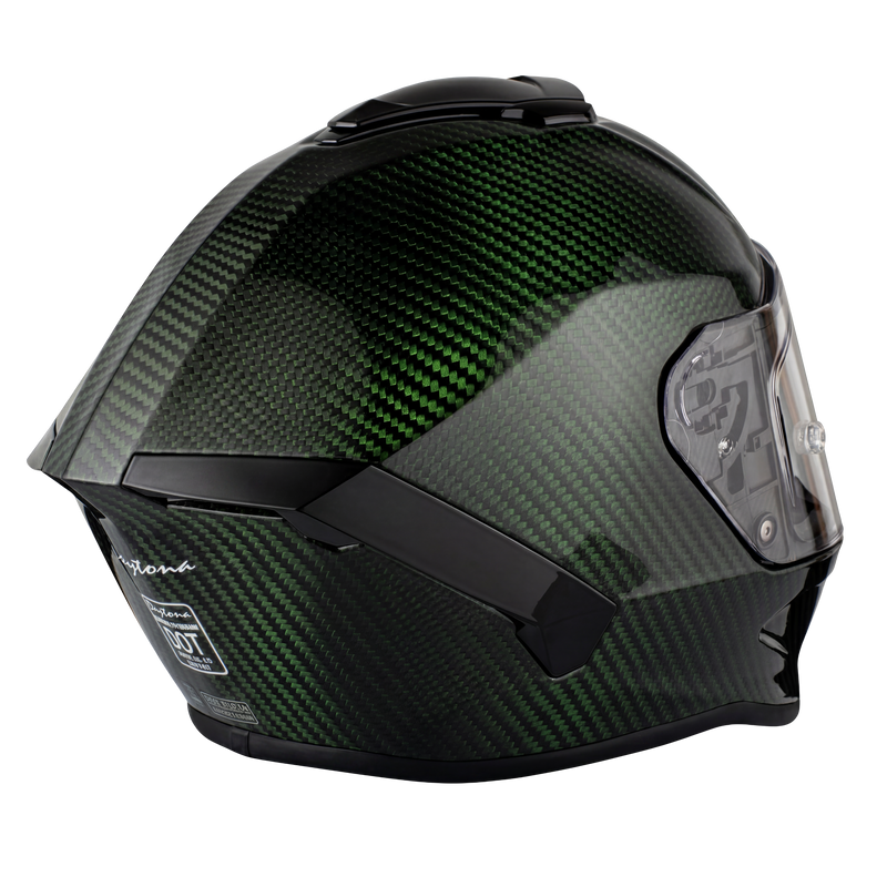 Load image into Gallery viewer, D.O.T. & ECE Daytona Viper- Green Carbon Fiber