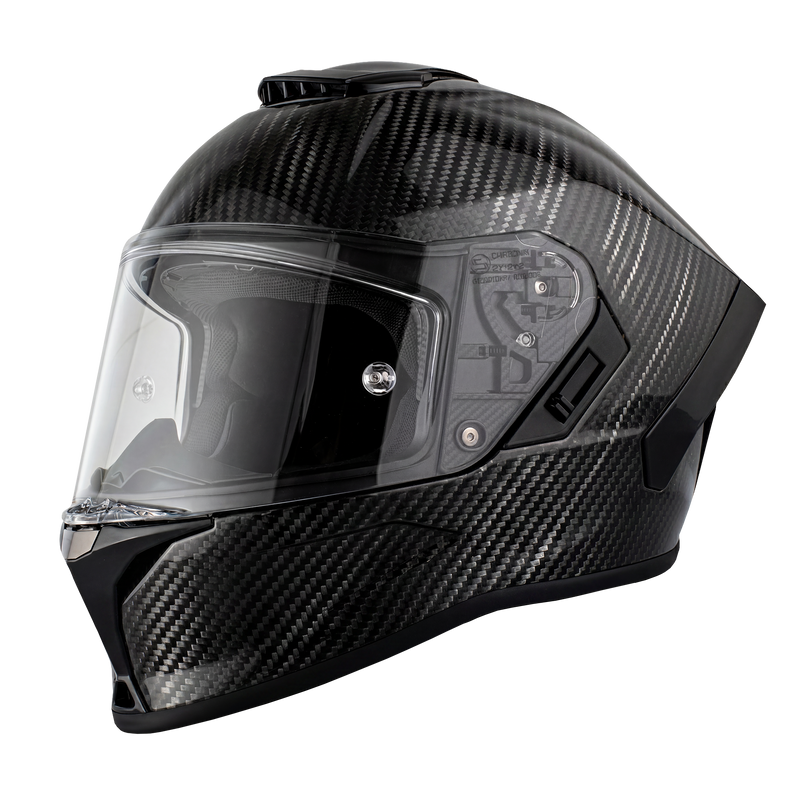 Load image into Gallery viewer, D.O.T. & ECE Daytona Viper- Silver Carbon Fiber
