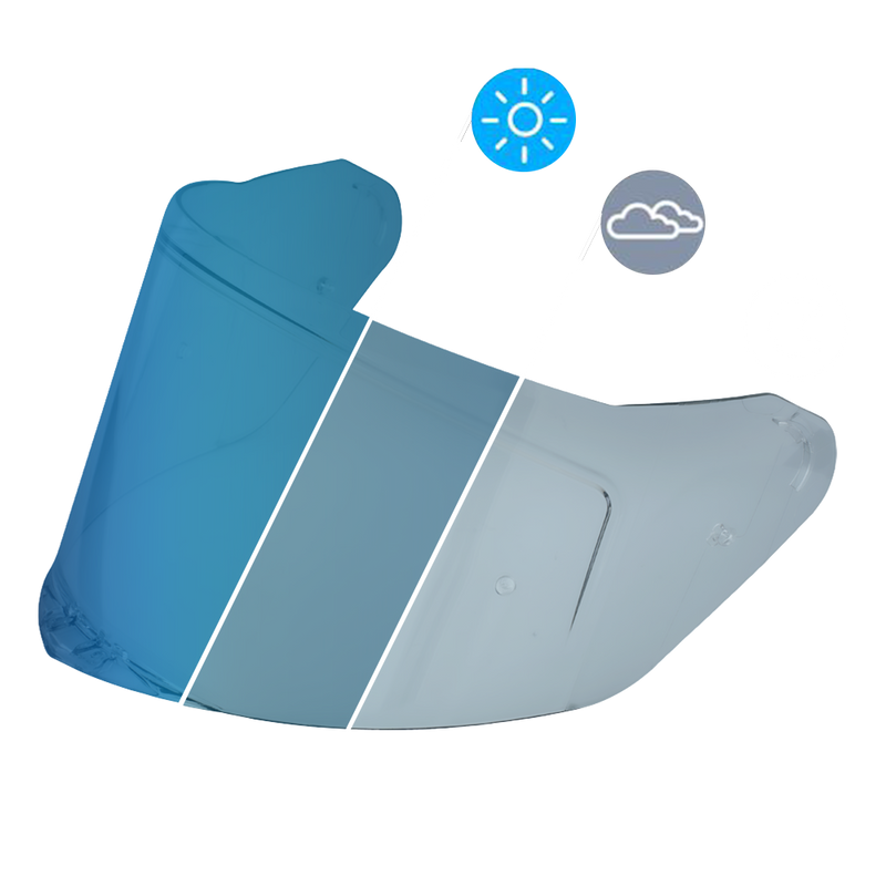 Load image into Gallery viewer, Daytona Viper Shield Outer- Photochromic Blue