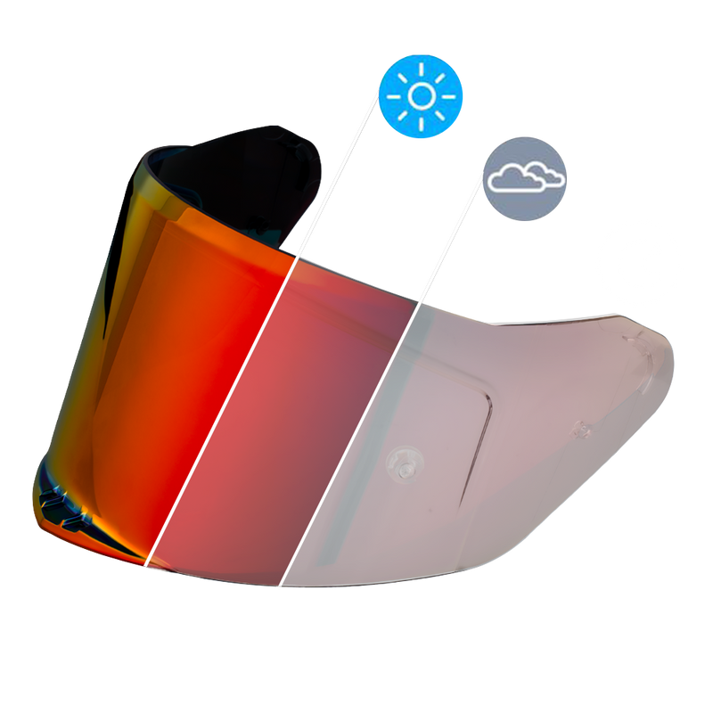 Load image into Gallery viewer, Daytona Viper Shield Outer- Photochromic Red