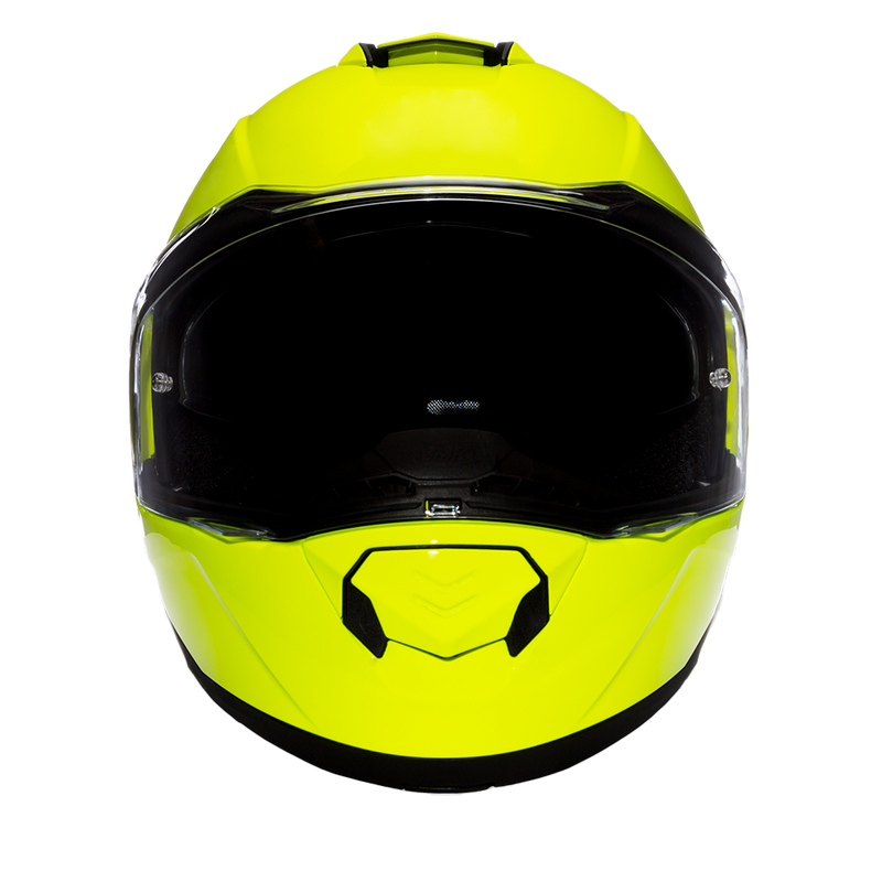 Load image into Gallery viewer, Daytona Glide Modular Motorcycle Helmet - DOT & ECE Approved, Bluetooth Ready, Dual Visor, Men/Women/Youth - Fluorescent Yellow