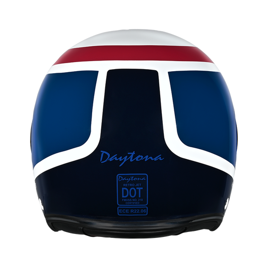D.O.T. & ECE Daytona Retro Jet- W/ Patriot
