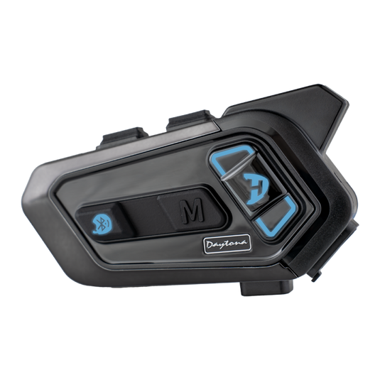 Daytona Helmets Motorcycle Bluetooth Headset - Motorcycle Communication System For All Types of Helmets - 2