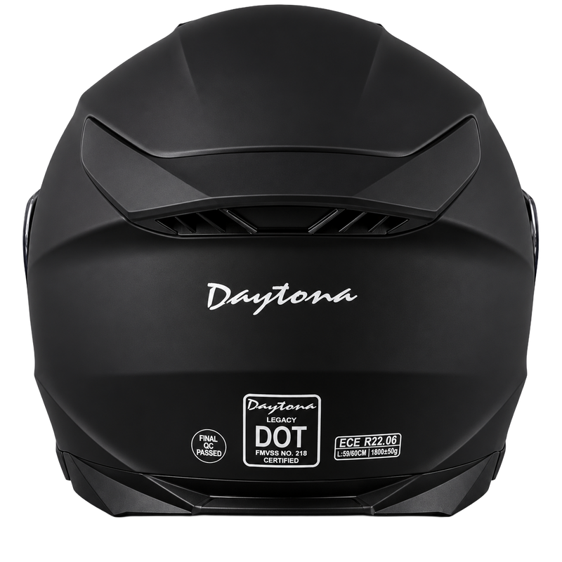 Load image into Gallery viewer, D.O.T. &amp; ECE Daytona Legacy- Dull Black

