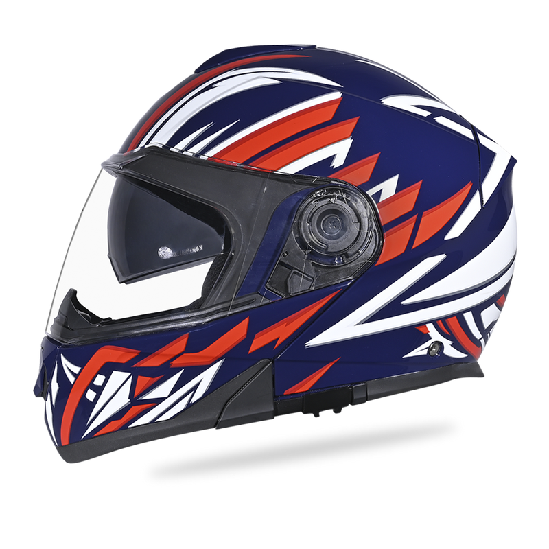 Load image into Gallery viewer, Daytona Glide Modular Motorcycle Helmet - DOT &amp; ECE Approved, Bluetooth Ready, Dual Visor, Men/Women/Youth - W/ Liberty
