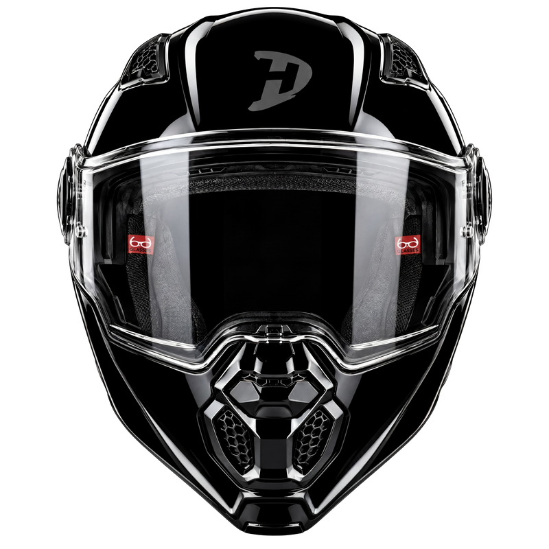 Load image into Gallery viewer, D.O.T. &amp; ECE Daytona C6- Hi-Gloss Black
