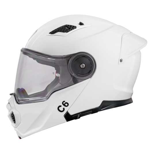 D.O.T. & ECE Daytona C6- Hi-Gloss White