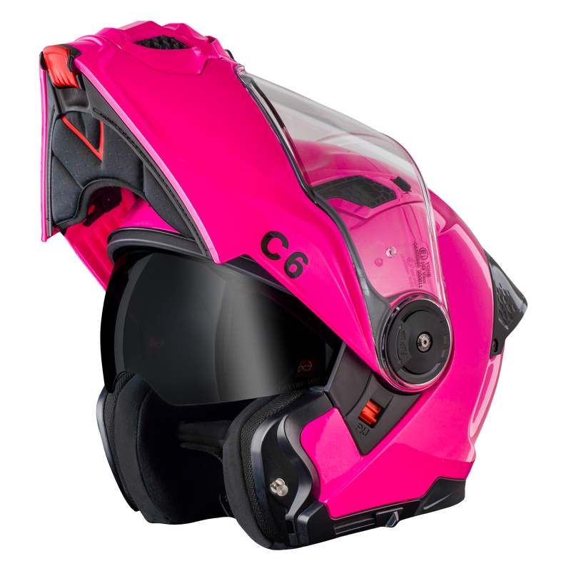 Load image into Gallery viewer, D.O.T. &amp; ECE Daytona C6- Hi-Gloss Pink
