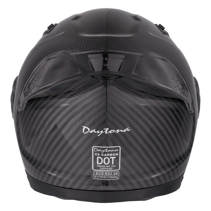 Load image into Gallery viewer, D.O.T. &amp; ECE Daytona C6 Pro- Grey Carbon Fiber
