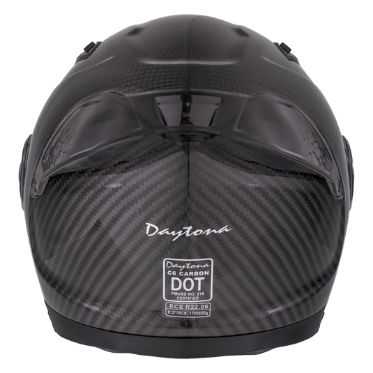 D.O.T. & ECE Daytona C6 Pro- Grey Carbon Fiber