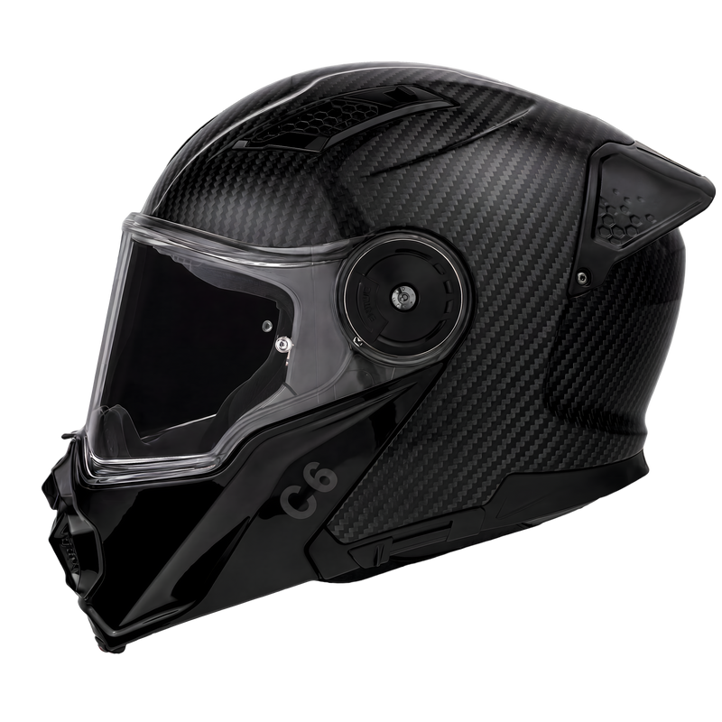 Load image into Gallery viewer, D.O.T. &amp; ECE Daytona C6- Grey Carbon Fiber
