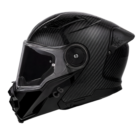 D.O.T. & ECE Daytona C6- Grey Carbon Fiber