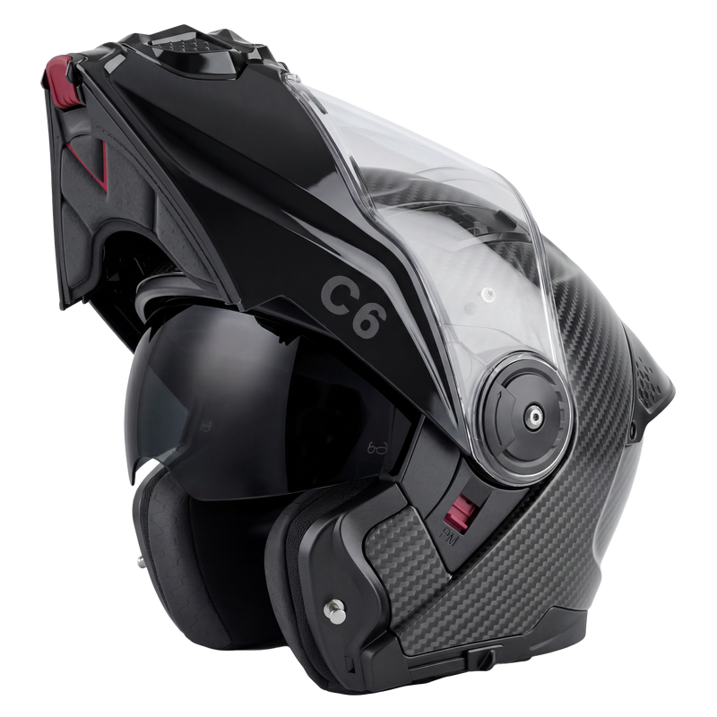 Load image into Gallery viewer, D.O.T. &amp; ECE Daytona C6- Grey Carbon Fiber
