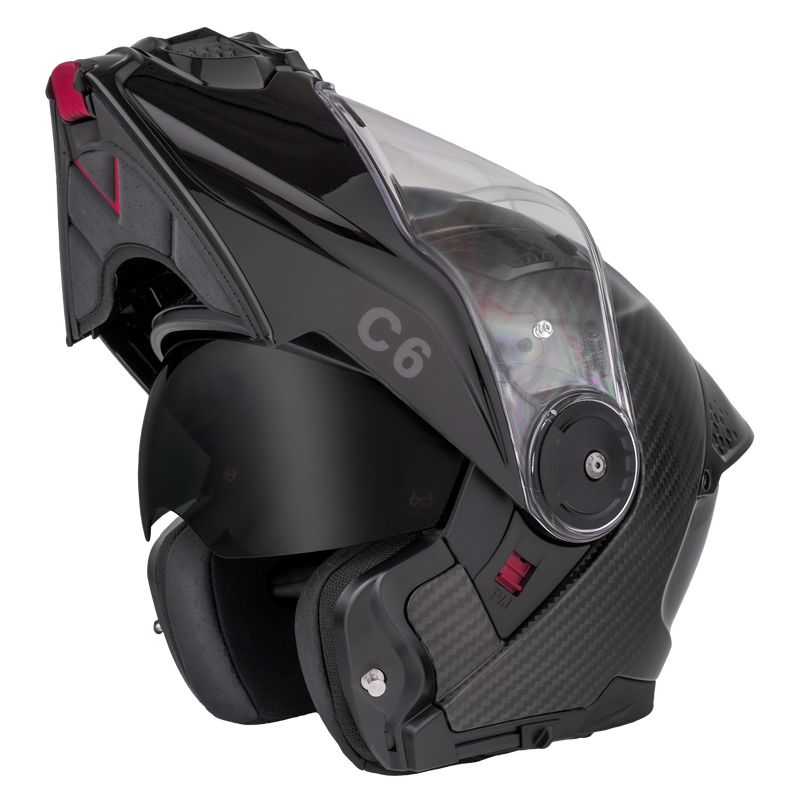 Load image into Gallery viewer, D.O.T. &amp; ECE Daytona C6- Grey Carbon Fiber
