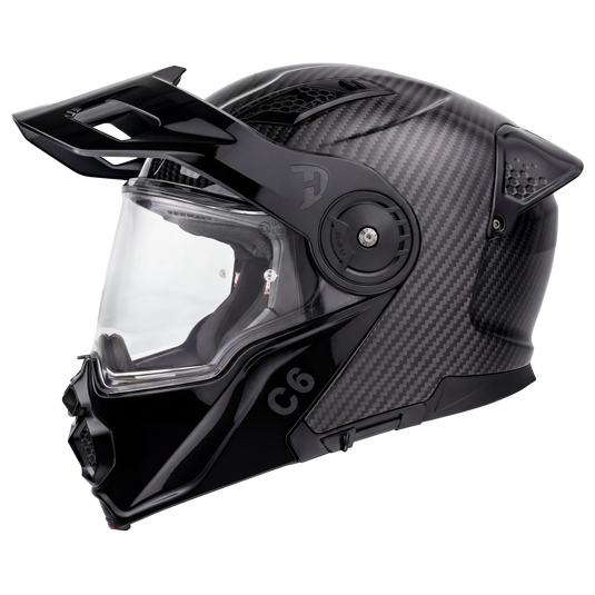 D.O.T. & ECE Daytona C6- Grey Carbon Fiber