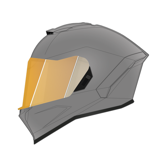 Daytona Viper Shield Outer- Photochromic Gold