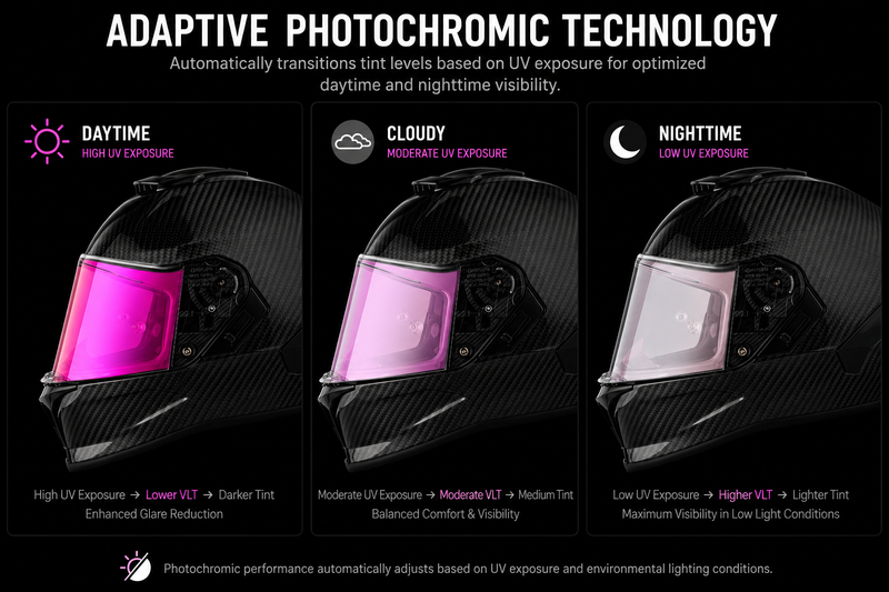 Load image into Gallery viewer, Daytona Viper Shield Outer- Photochromic Pink
