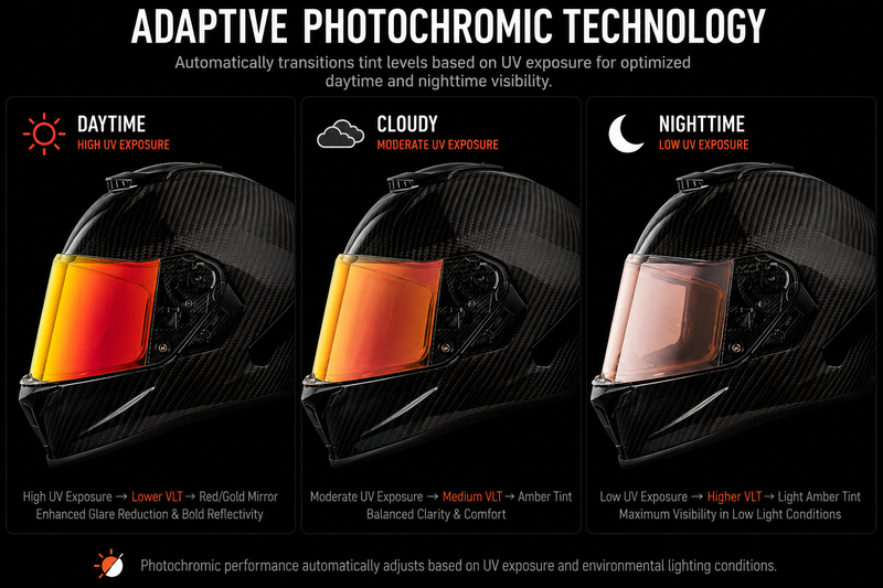 Load image into Gallery viewer, Daytona Viper Shield Outer- Photochromic Red
