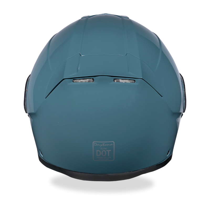 Load image into Gallery viewer, Daytona Glide Modular Motorcycle Helmet - DOT &amp; ECE Approved, Bluetooth Ready, Dual Visor, Men/Women/Youth- Shark Blu
