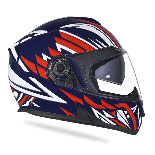 Daytona Glide Modular Motorcycle Helmet - DOT & ECE Approved, Bluetooth Ready, Dual Visor, Men/Women/Youth - W/ Liberty