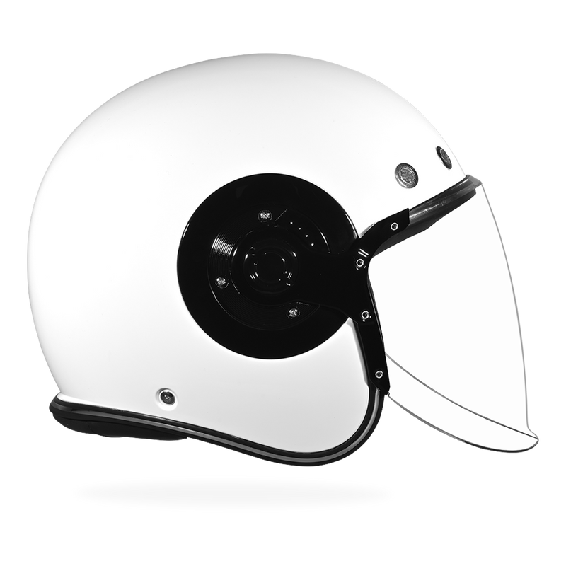 Load image into Gallery viewer, D.O.T. &amp; ECE Daytona Retro Jet- Hi-Gloss White
