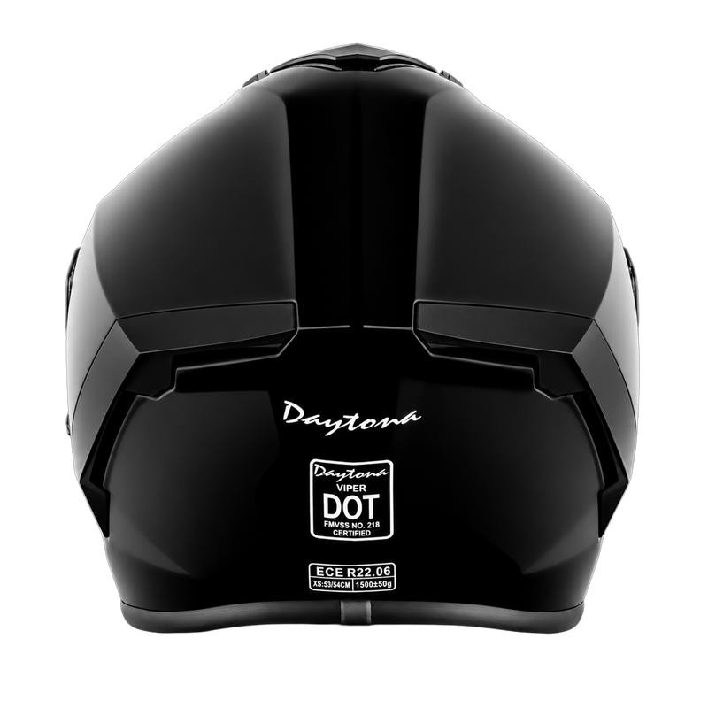 Load image into Gallery viewer, D.O.T. &amp; ECE Daytona Viper- Hi-Gloss Black
