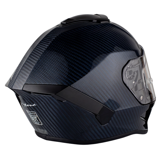 D.O.T. & ECE Daytona Viper- Blue Carbon Fiber