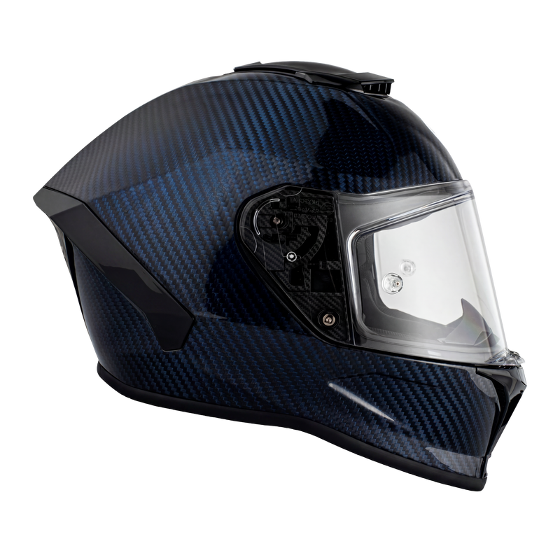 Load image into Gallery viewer, D.O.T. &amp; ECE Daytona Viper- Blue Carbon Fiber

