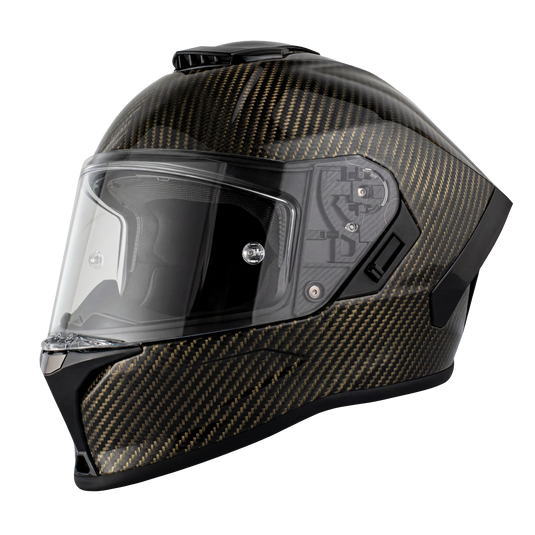 D.O.T. & ECE Daytona Viper- Gold Carbon Fiber