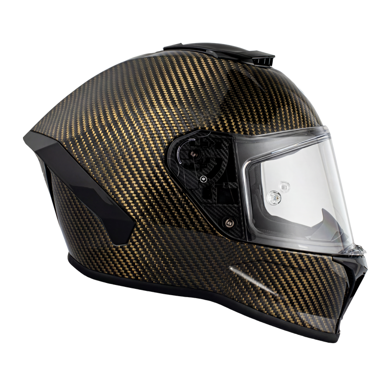 Load image into Gallery viewer, D.O.T. &amp; ECE Daytona Viper- Gold Carbon Fiber

