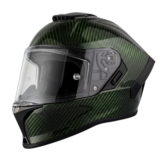 D.O.T. & ECE Daytona Viper- Green Carbon Fiber