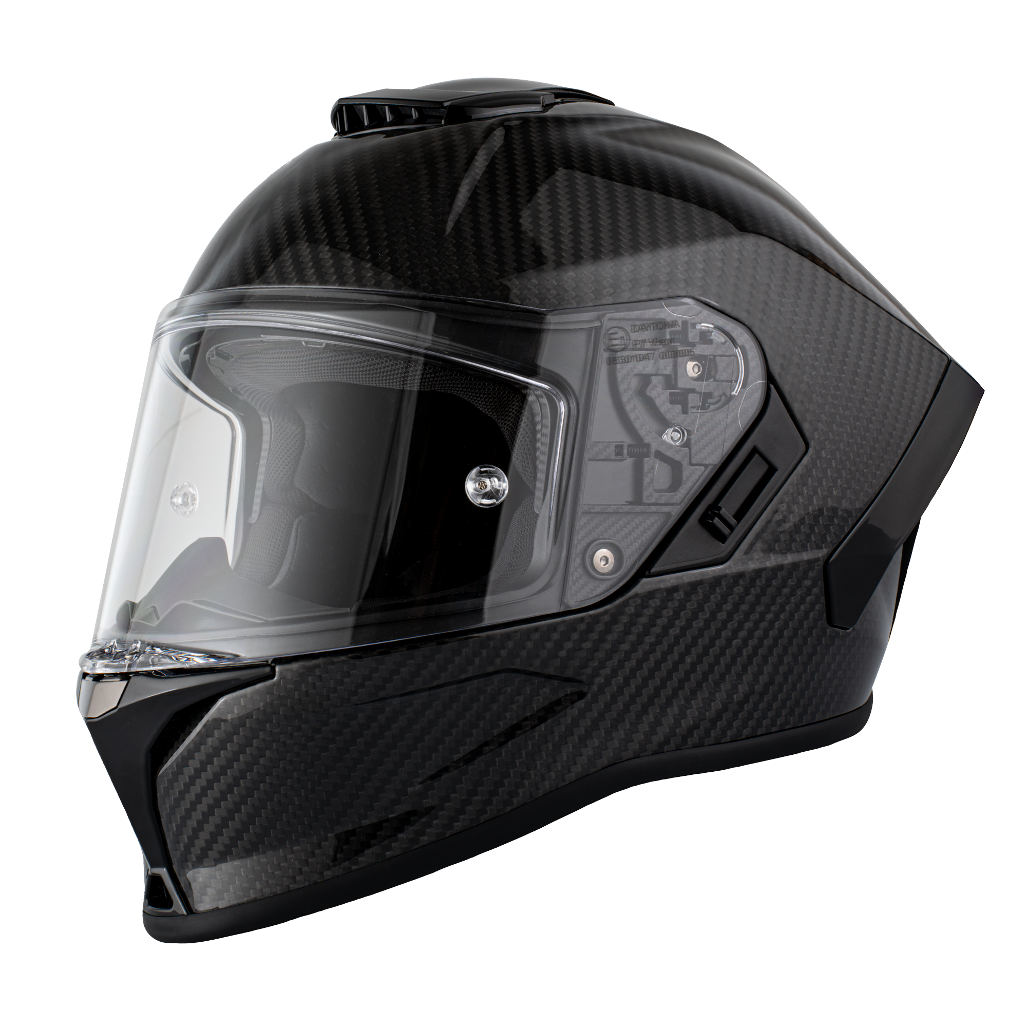 carbon fiber motorcycle helmets uk D.O.T. & ECE Daytona Viper- Grey Carbon Fiber – Daytona Helmets UK