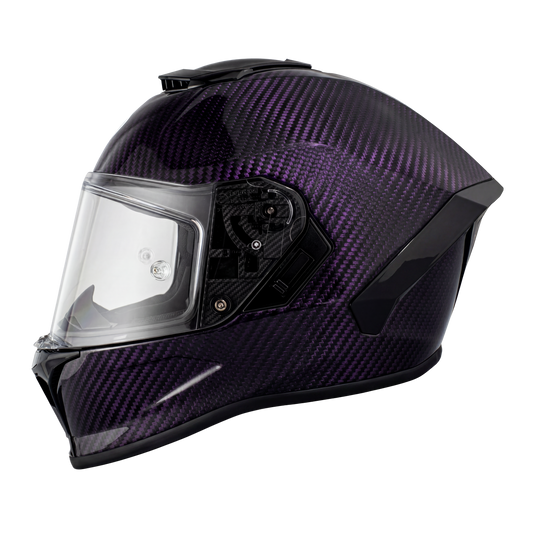 D.O.T. & ECE Daytona Viper- Purple Carbon Fiber