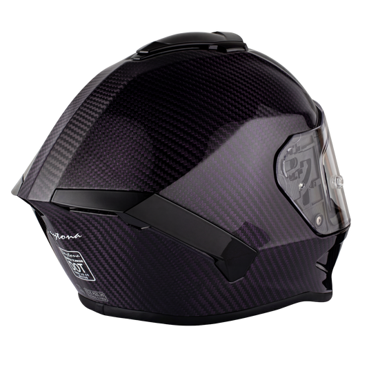 D.O.T. & ECE Daytona Viper- Purple Carbon Fiber