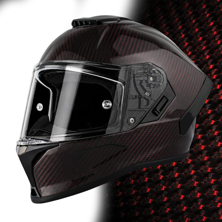 Load image into Gallery viewer, D.O.T. &amp; ECE Daytona Viper- Red Carbon Fiber
