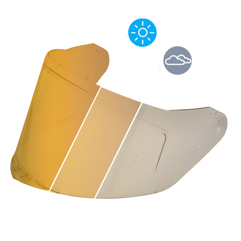 Load image into Gallery viewer, Daytona Viper Shield Outer- Photochromic Gold
