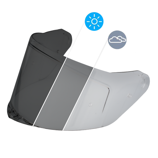 Daytona Viper Shield Outer- Photochromic Smoke