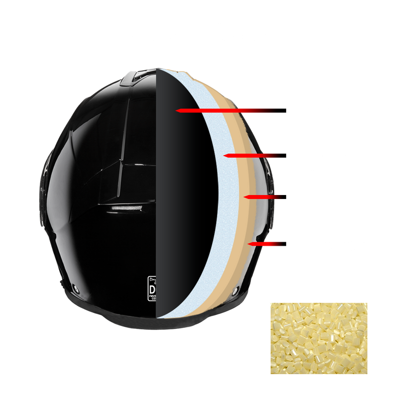 Load image into Gallery viewer, Daytona Glide Modular Motorcycle Helmet - DOT &amp; ECE Approved, Bluetooth Ready, Dual Visor, Men/Women/Youth - Hi-Gloss Black
